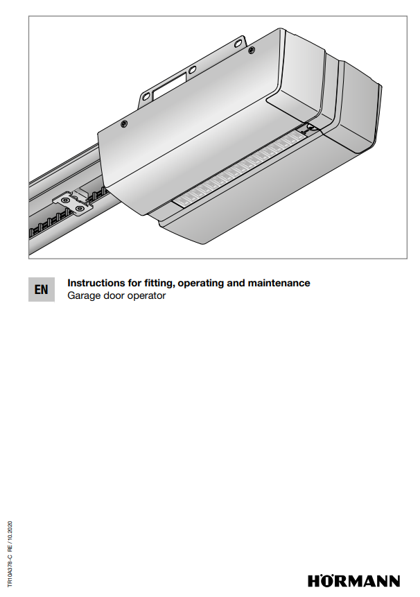 Hormann promatic 4 manual